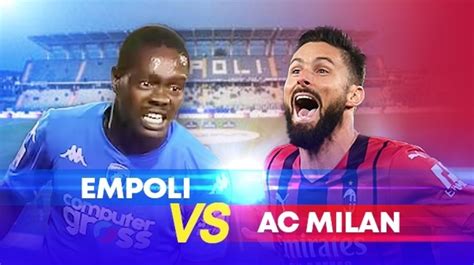 empoli vs milan live streaming